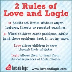 love and logic rules 